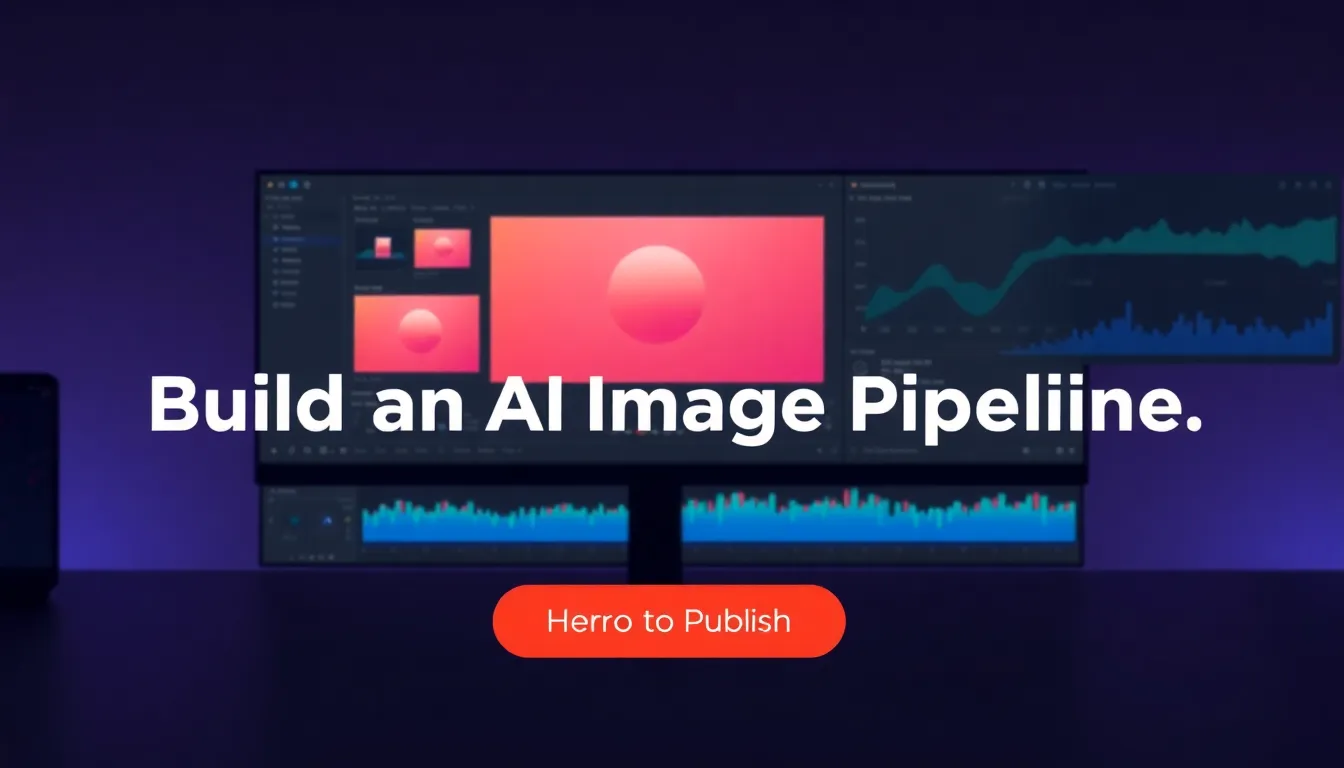 How to Build an AI Image Pipeline: Prompt to Publish - SkillBoss use case illustration