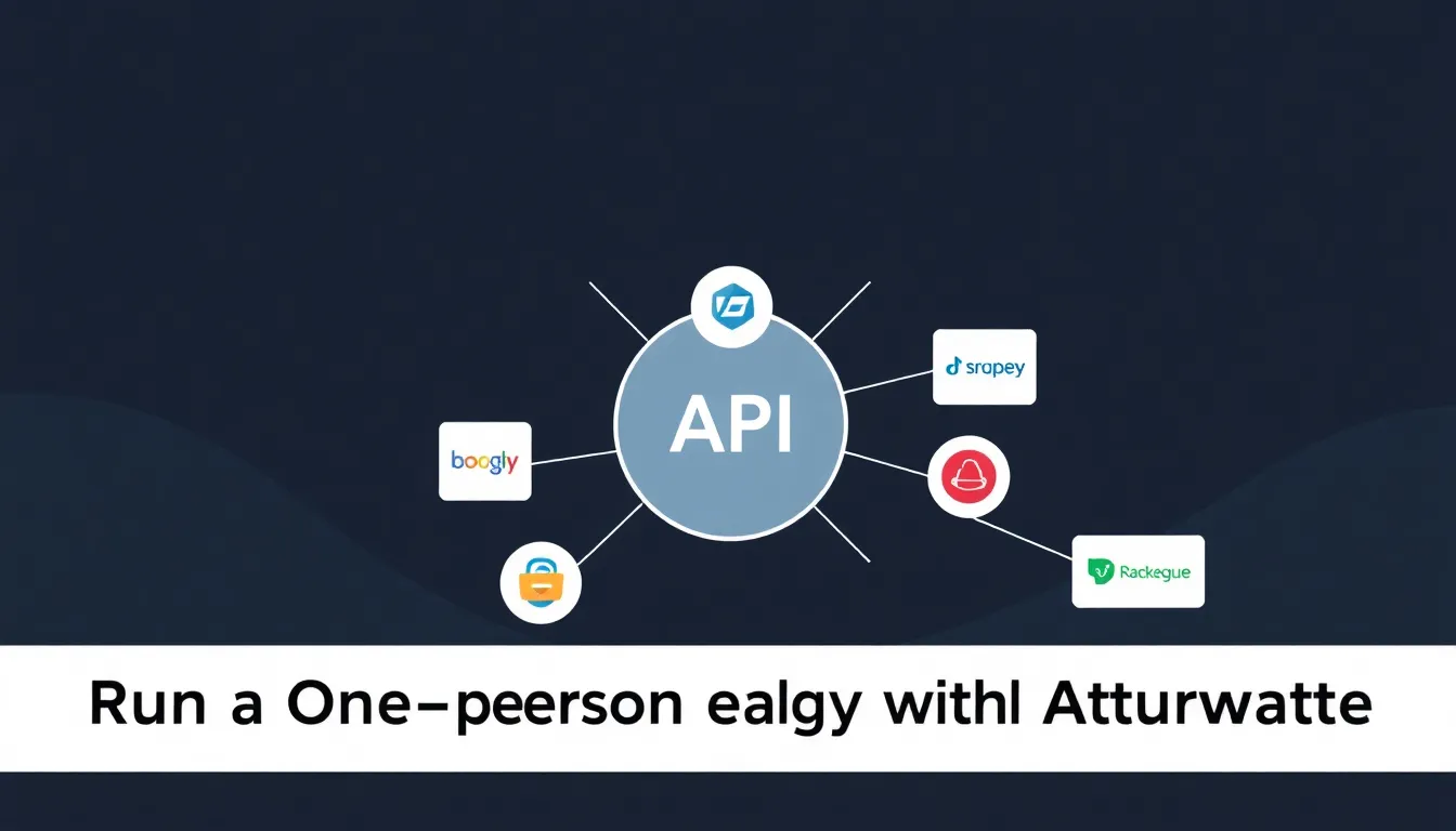 How to Run a One-Person Agency with AI Automation - SkillBoss use case illustration